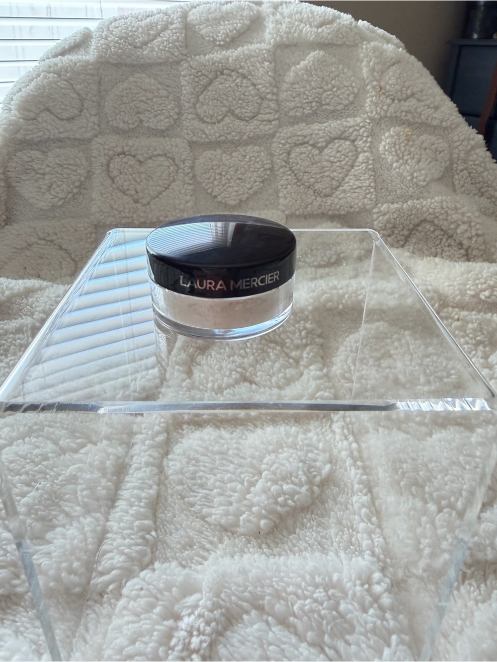 Laura Mercier Translucent Setting Powder mini - Black Lid, Clear Jar